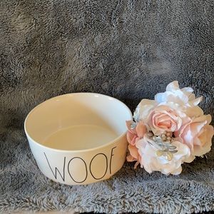 Woof dog bowl